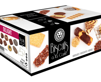 Delight Biscuits - LION - 8 var. x 120 stk enkelt indpakket