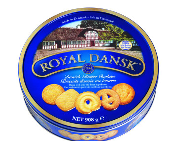 Royal Dansk-Butter Cookies-908g x 6 ds