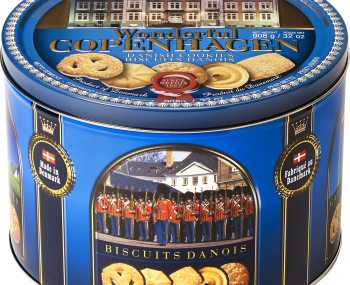 Wonderful Copenhagen-Butter Cookies-5 var.-908 gr. x 6 ds.