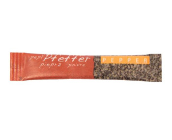 Peber i portionspak: Sticks - 2g x 750 stk