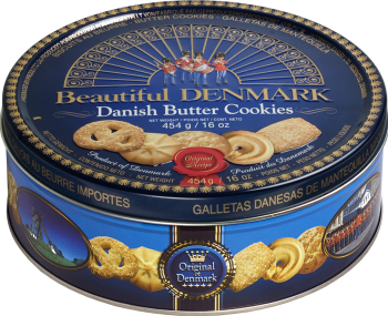 Beautiful Denmark - Butter Cookies - 454 gr. x 12 ds.